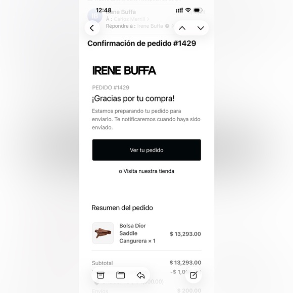 Dior Saddle Belt Bag - Picture 11 of 12